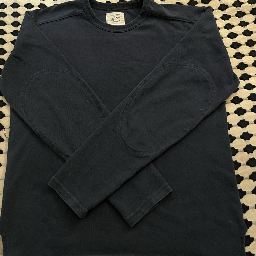 Buck Mason Field-Spec Rugby Crew (Size Small) – Navy